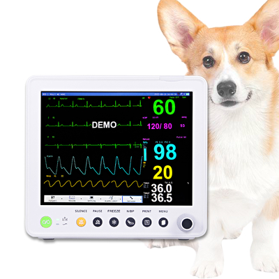 Macchina veterinaria portatile di ECG con l'alimentazione elettrica di Battery/AC